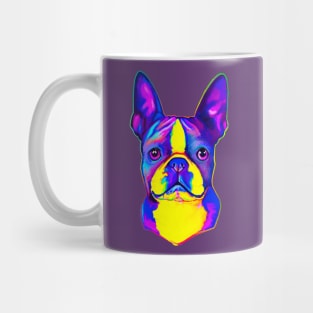 Boston Terrier in Colors Mug